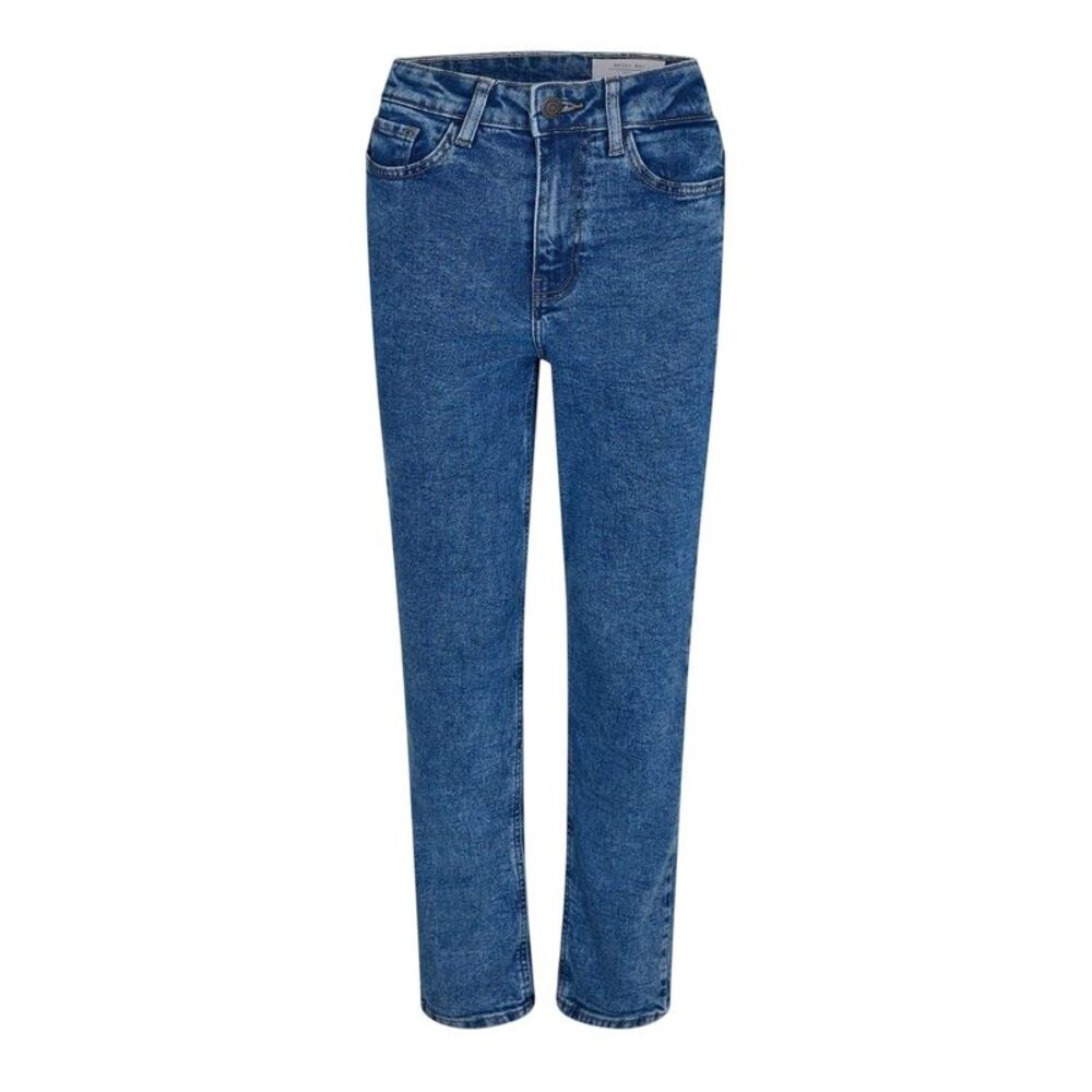 Noisy May Womens/Ladies High Waist Mom Jeans / Denim Blue